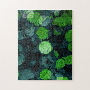 Cool, unique art of floral / flower pattern jigsaw puzzle