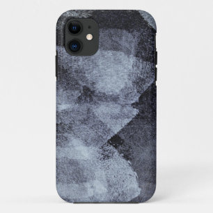 cool, unique modern purple grey painting art Case-Mate iPhone case