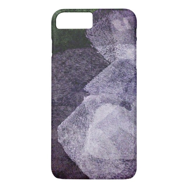 cool, unique modern purple painting art Case-Mate iPhone case (Back)