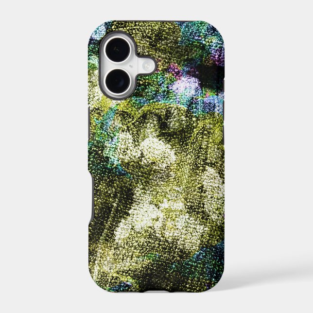 Cool, unique, trendy digital art of flower pattern (Back)