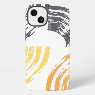 Cool, unique, trendy, urban colourful brush stroke iPhone 13 case