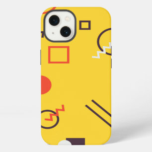 Cool, unique, trendy, urban geometric Memphis iPhone 13 Case