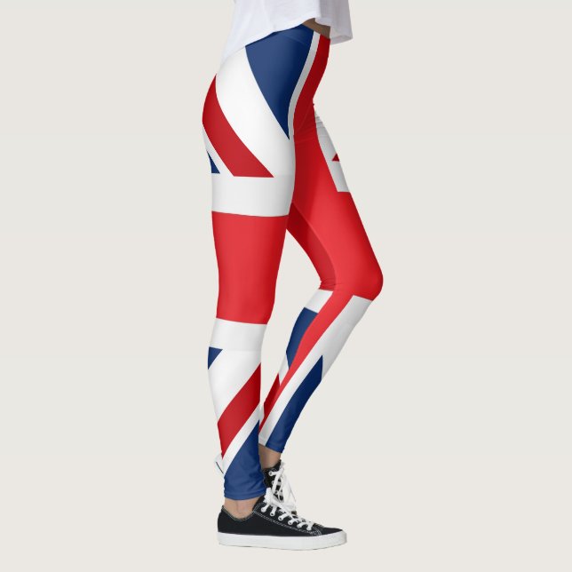 Cool United Kingdom Flag Fashion Leggings (Right)