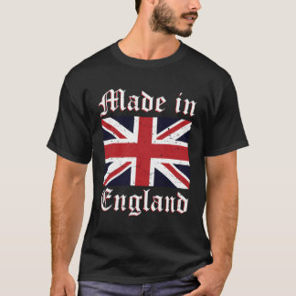 Cool United Kingdom Flag Union Jack Made In Englan T-Shirt