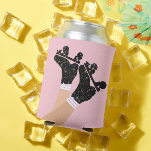 Cool Universe Roller Skates Derby Skater Gift  Can Cooler