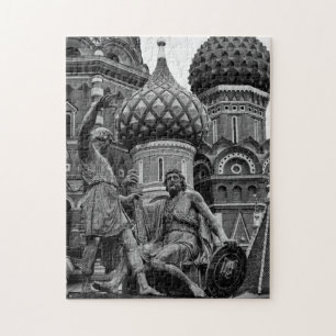 Cool, urban Minin and Pozharsky photo Jigsaw Puzzle