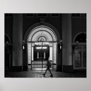 Cool, urban, modern city life photography poster