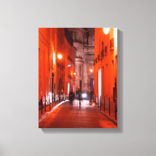 Cool, urban, modern photo of Parisian lifestyle Canvas Print