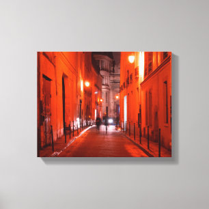 Cool, urban, modern photo of Parisian lifestyle Canvas Print