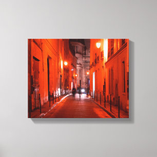 Cool, urban, modern photo of Parisian lifestyle Canvas Print