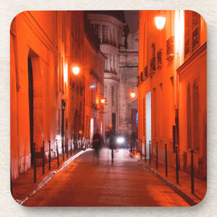 Cool, urban, modern photo of Parisian lifestyle Coaster