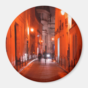 Cool, urban, modern photo of Parisian lifestyle Magnet
