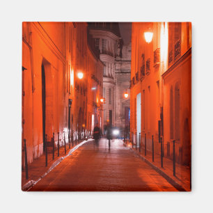 Cool, urban, modern photo of Parisian lifestyle Magnet