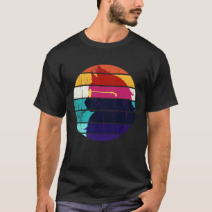 Cool Urban Vintage Colours Retro Style Smooth Furr T-Shirt