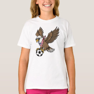 Cool USA Soccer Eagle Sunglasses Vintage Patriotic T-Shirt