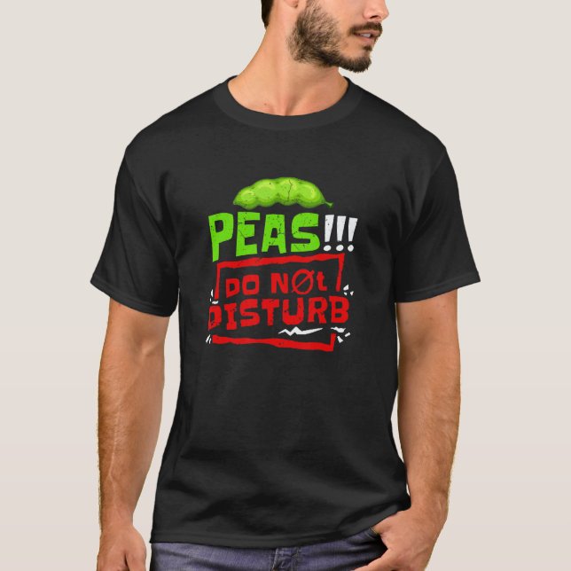 Cool Vegan Stuff Peas   Vegan T-Shirt (Front)