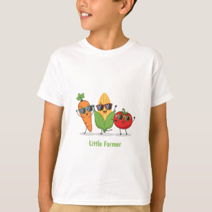 Cool Veggie Crew - Funny Carrot & Friends Kids T-S T-Shirt