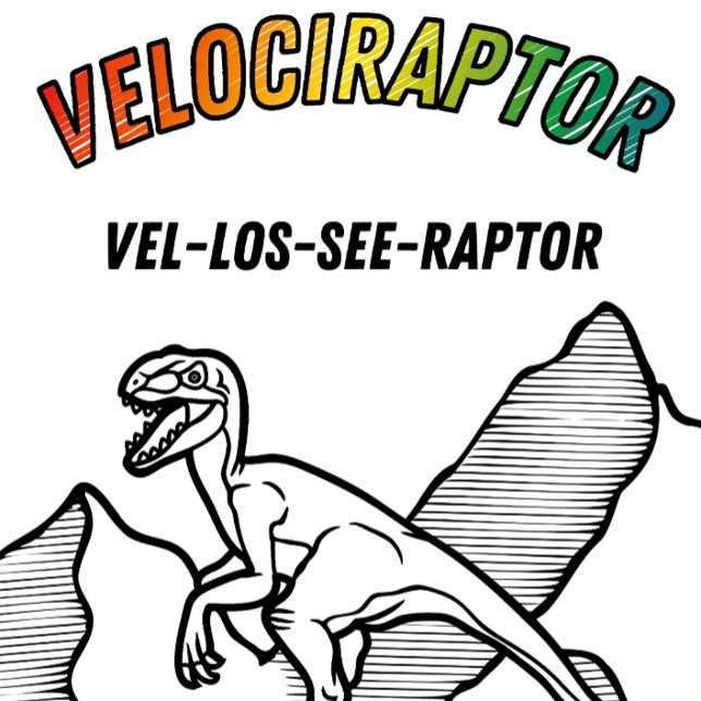 Cool Velociraptor Dinosaur T-Shirt (Creator Uploaded)