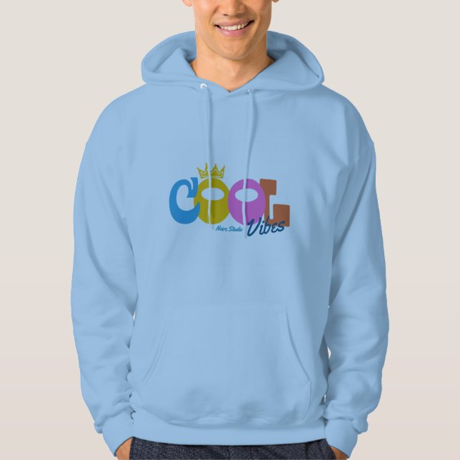 Cool Vibes graphic Hoodie  (Front)
