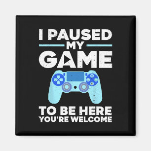 Cool Video Game Art For Men Women Video Gamer Gami Magnet