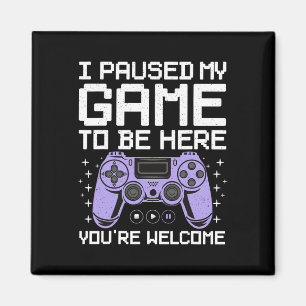 Cool Video Game Art For Men Women Video Gamer Gami Magnet