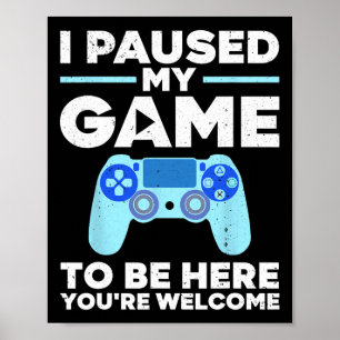Cool Video Game Art For Men Women Video Gamer Gami Poster