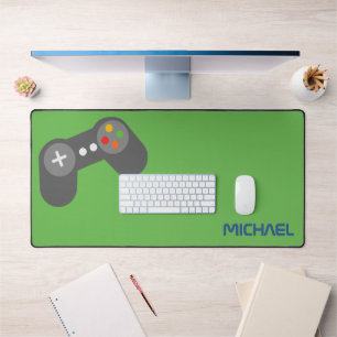 Cool Video Game Controller Kids Personalised Desk Mat