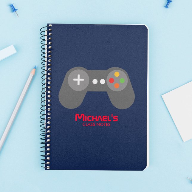 Cool Video Game Controller Spiral Notebook (Creator Uploaded)