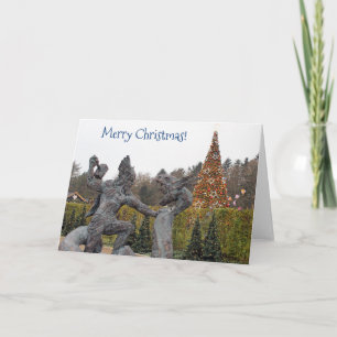 Cool Viking Era Christmas Greeting Card! Card