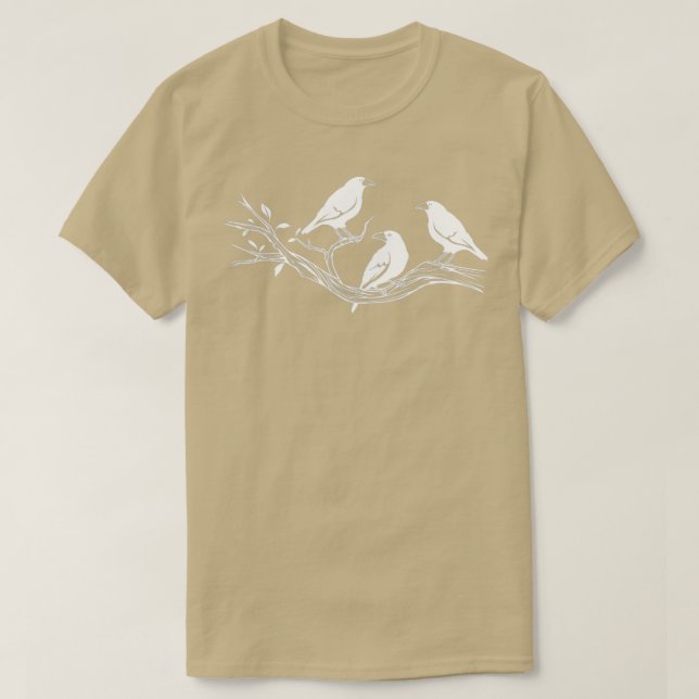 Cool Viking Gift Print Print Norse Raven Birding G T-Shirt (Design Front)