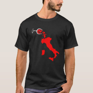 Cool Vino Italy for Wine Lovers T-Shirt