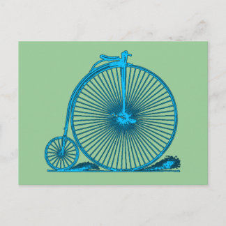 Cool Vintage Bicycle Illustration Products Postcard