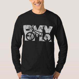 Cool Vintage BMX bike fan racing for biker boys gi T-Shirt