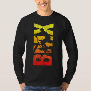 Cool Vintage BMX bike fan racing for boys girls ki T-Shirt