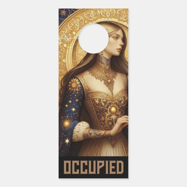 Cool vintage door hanger (Front)