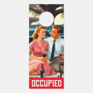 Cool vintage door hanger