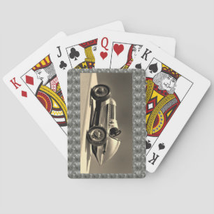 Cool Vintage Metal Toy Car Playing Cards