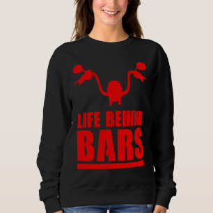Cool Vintage Motorcycle  Men Women Cute Life Behin Sweatshirt