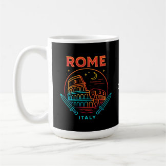 Cool Vintage Roma Italia Colosseum Souvenirs Gift Coffee Mug
