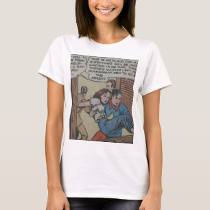 Cool Vintage superhero comic T-Shirt