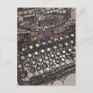 Cool Vintage Typewriter Modern Design Pop Art Postcard