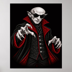 Cool Vintage Vampire Nosferatu Poster