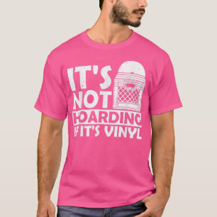 Cool Vinyl Record For Men Women Spindle Music Reco T-Shirt