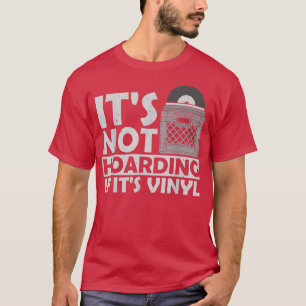 Cool Vinyl Record For Men Women Spindle Music Reco T-Shirt