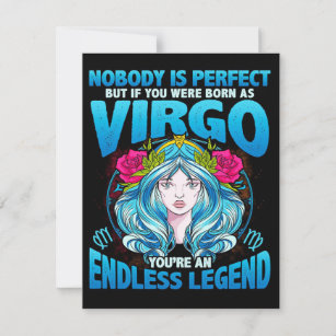 Cool Virgo Gift, Lover Gift   Perfect Gift Idea Invitation