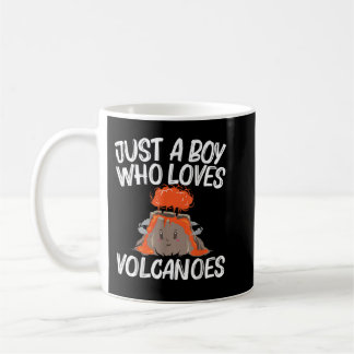 Cool Volcano Gift For Boys Kids Lava Magma Eruptio Coffee Mug