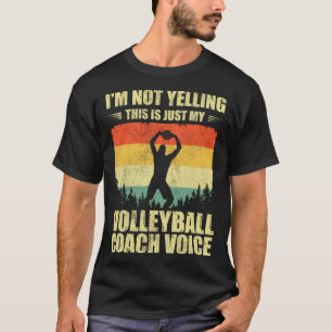Cool Volleyball Coach For Men Women Team Volleybal T-Shirt