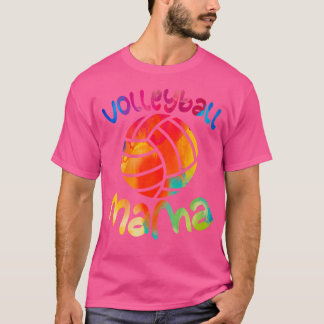 Cool Volleyball Fancy Volleyball Mama Sporty Mum T-Shirt
