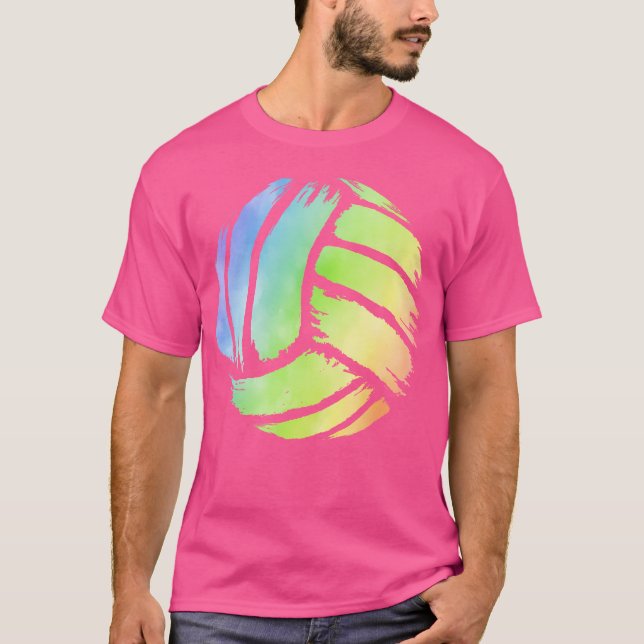 Cool Volleyball Lover Design For Men Women Volleyb T-Shirt (Front)