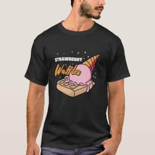 Cool Waffle Quote - Professional Strawberry Waffle T-Shirt